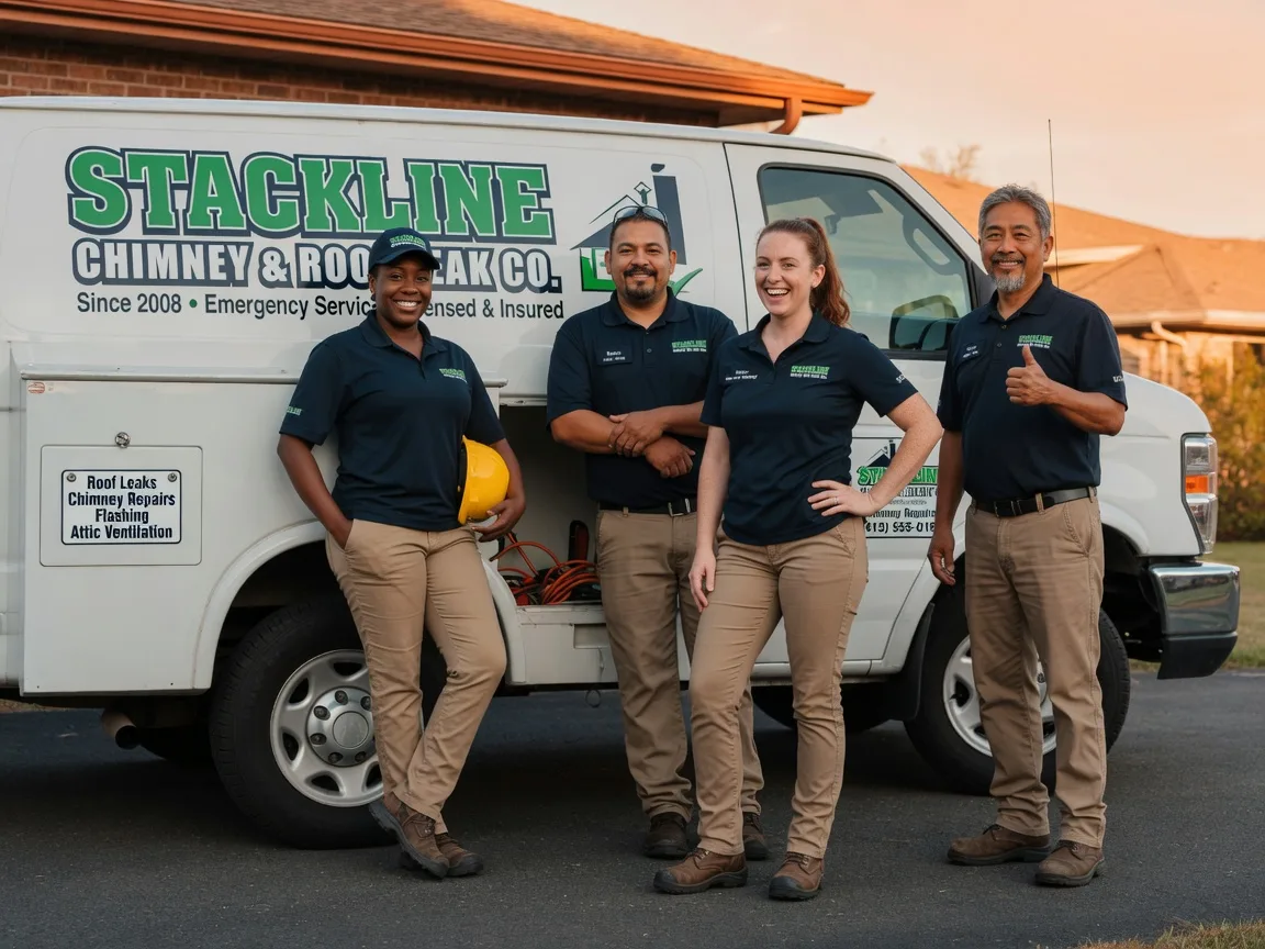 Chimney flashing repair company in Cotati, CA